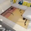 LAIZIHOME Geometric Rugs for Bedroom Wassily Kandinsky Abstract Soft Rugs for Dining Room Non Slip Washable Rugs for Nursery Girls Kids Room 2x3 ft view 1