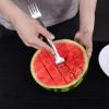 2-in-1 Stainless Steel Fruit Cutter, 2024 New Watermelon Fork Slicer Cutter Slicer Tool, Dual Head Fruit Forks Slicer Knife, Summer Watermelon Fruit Cutting Fork Kitchen Gadget for Home (1, 2) view 3