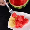 2-in-1 Stainless Steel Fruit Cutter, 2024 New Watermelon Fork Slicer Cutter Slicer Tool, Dual Head Fruit Forks Slicer Knife, Summer Watermelon Fruit Cutting Fork Kitchen Gadget for Home (1, 2) view 4