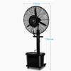 ntumLeap Industrial Fan, Pedestal Fan | 3 Operational Modes | 80 Oscillation | Adjustable Height & Pivoting Fan Head | Perfect for Homes, Offices and Bedrooms view 2