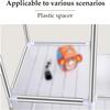 Rieort Wardrobe Closet Thick Metal Frame Clothes Closet Cloth Closets for Bedroom 86cm/ 110cm/ 130cm/ 170cm Portable Wardrobe view 3