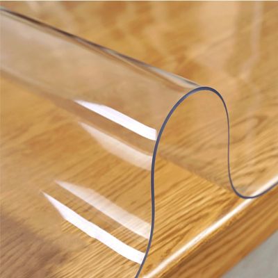 1.5Mm Thick Clear Table Cover Protector, New Plastic Tablecloth Protector, Plastic Table Cover, Table Pad for Dining Room Table, Kitchen, Wood Grain,T,80x100cm/31x39in