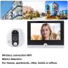 HomeLoft Basics Smart Video Doorbell, 1080P Intelligent Visual Doorbells with 4.3inch Screen, 2 - Way Audio, PIR Motion Detection, Night Vision, 150 Degree Wide Angle (Silver), Generic9fqgrdpyvh-11 view 2
