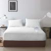Gorayoo Bedding 100% Waterproof Fitted Mattress Protector Terry Cotton Topper with 12"" Deep Pocket Mattress Cover (California King, 72"" x 84""), White view 1