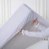 Gorayoo Bedding 100% Waterproof Fitted Mattress Protector Terry Cotton Topper with 10"" Deep Pocket Mattress Cover (Oversized Queen, 66"" x 80""), White view 2