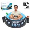 Qadory Inflatable Gaming Chair for Kids  Supports Up to 300 lbs, Includes Air Pump, Cup Holder, 2 Pockets  Durable Gaming Bean Bag Seat, Comfy Kid Bean Bag Chair & Top Bean Bag Chairs for Kids view 1