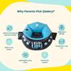 Qadory Inflatable Gaming Chair for Kids  Supports Up to 300 lbs, Includes Air Pump, Cup Holder, 2 Pockets  Durable Gaming Bean Bag Seat, Comfy Kid Bean Bag Chair & Top Bean Bag Chairs for Kids view 4