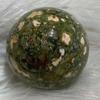 NSIXSURIM Gemstones for Decoration Natural Malachite Quartz Ballroom Decoration Home Decoration Gift Aura (Size : 600-650g) Natural Stones (Size : 600-650g) Crystals and Stones(Size:700-750g) view 2