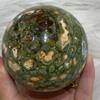 NSIXSURIM Gemstones for Decoration Natural Malachite Quartz Ballroom Decoration Home Decoration Gift Aura (Size : 600-650g) Natural Stones (Size : 600-650g) Crystals and Stones(Size:700-750g) view 3
