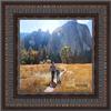 Poster Palooza 18x18 Frame Bronze Gold Ornate Harvest Picture Frame | 3 Inch Wide Moulding | Solid Wood Picture Frame with UV Acrylic Plexiglass, Foam Board Backing & Hanging Hardware Included view 3
