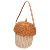 HomeLoft Basics Kids Rattan Storage Basket Hand Woven Decorative Acorn Shaped Basket Bag for Boys Girls Photography Props (Large Handbag), Generic3igxe7rov8-12 view 2