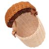 HomeLoft Basics Kids Rattan Storage Basket Hand Woven Decorative Acorn Shaped Basket Bag for Boys Girls Photography Props (Large Handbag), Generic3igxe7rov8-12 view 3