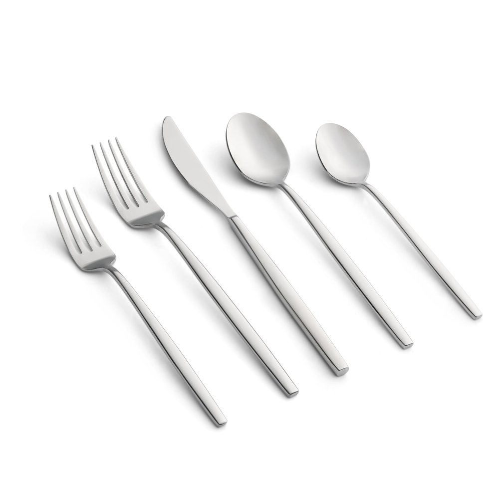 Cambridge 403920P660 Kiki Satin 20-Piece Flatware Set