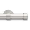 MODE Cambria Designer Series - Premium 4 foot Custom Curtain Rod - 1-1/8 inch Large Diameter - Non-Adjustable for a Seamless Look - Premium Designer Brackets and End Caps - Brushed Nickel Finish view 1