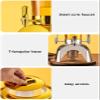 Beer Tower Dispenser, Drink Dispenser 3L/100oz Beer Tower Drink Dispenser with Ice Tube and 3 Tap Gold Ice Cold Beverage Dispenser for Home Bar Holiday Beer view 2