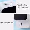 SUREK Plastic Soap Dispenser Automatic Lotion Dispenser Wall Mount Shower Dispenser System Rechargeable 430ml/15.1oz, Foam-white view 4