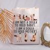 JNIAP Doula Gift I am a Doula To Hold Mothers Tote Bag Doula Appreciation Gift For Her (I am a Doula Tote Bag) view 3