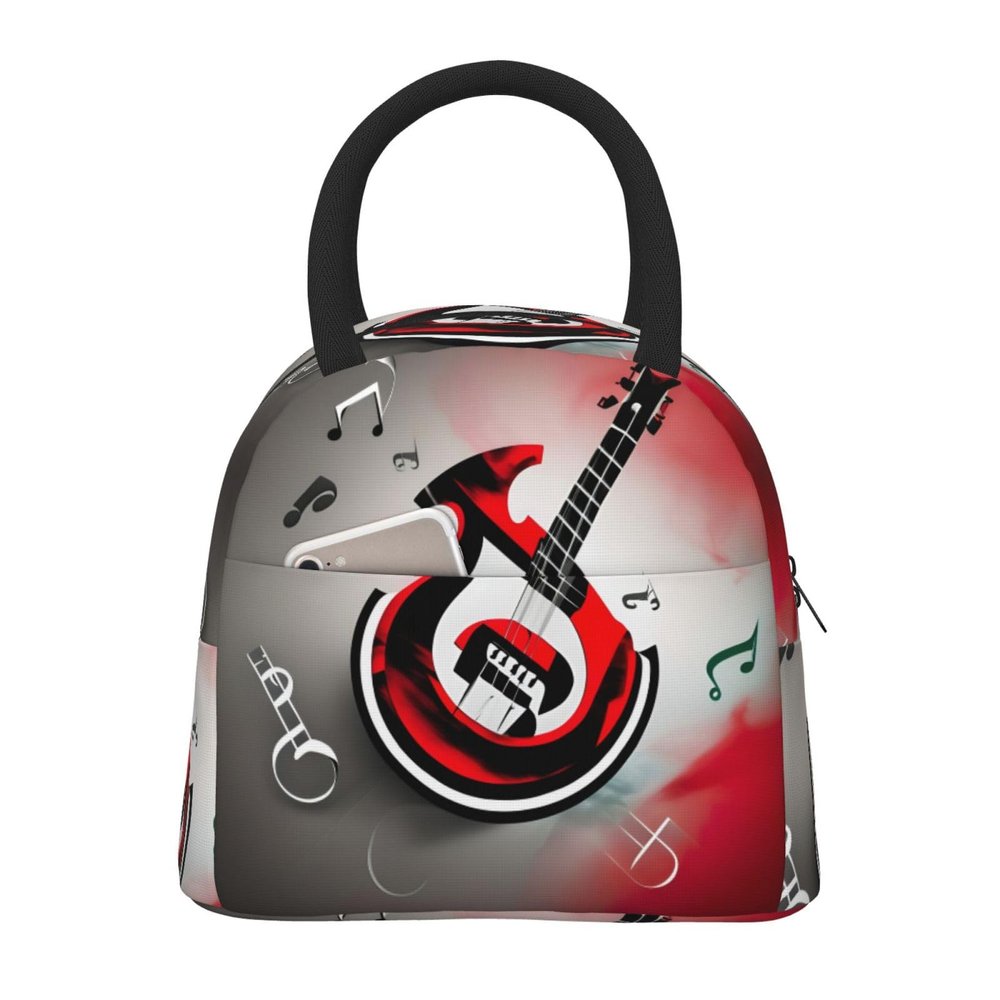 DRTGEDS Music Symbol Lunch Bag Women Lunch Box Lunch Bag Lunch Box For Men Lunch Bags Tote Bags