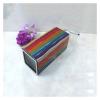 GTEFSWS Countertop Soap Dispensers Soap Dispenser Colorful Striped Soap Pump Ceramic Shower Pump Bottle Baby Lotion Dispenser for Bathroom Kitchen Bottles view 4