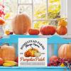 Ptikx Fall Pumpkin Decor - Farmhouse Fall Decorations Autumn Harvest Wooden Decorative Sign Rustic Home Decor 5 x 5 Inches view 4