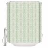 Green Paisley Ethnic Shower Curtain Set with Hook 36" x 78",Washable Cloth Polyester Fabric Shower+Curtain,Waterproof Bath/Bathroom/Showers/Bathtubs Curtains Traditional Oriental Mandala Floral Boho view 1