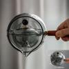 SHIJT 360 Rotation Tea Maker Glass Teapot Handheld Teaware with Infuser Tea Pot Stovetop Safe Chinese Gongfu Tea Set view 2