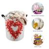 Laundry Basket for Bathroom Laundry Hamper with Handles Many Petals Laundry Basket Waterproof Storage Basket for Dirty Clothes Circular Lightweight Organizer Basket Dirty Clothes Hamper for Bedroom view 3