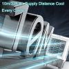 Evaporative Air Cooler, 3-Speed Portable Swamp Cooler with Large Water Tank, 120 Oscillation, 3-in-1 Water Cooler Fan for Indoor, Outdoor, Garage, Commercial Use(Size:88cm/35in 50L) view 4