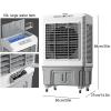Evaporative Air Cooler, Swamp Cooler with Remote Control, 120 Oscillation, 3 Speeds, 4 Ice Packs, 3-in-1 Evaporative Cooler for Outdoor Indoor Use(Size:88cm/35in 50L) view 2