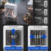 Evaporative Air Cooler, Swamp Cooler with Remote Control, 120 Oscillation, 3 Speeds, 4 Ice Packs, 3-in-1 Evaporative Cooler for Outdoor Indoor Use(Size:88cm/35in 50L) view 3
