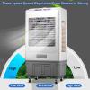 Evaporative Air Cooler, Swamp Cooler with Remote Control, 120 Oscillation, 3 Speeds, 4 Ice Packs, 3-in-1 Evaporative Cooler for Outdoor Indoor Use(Size:88cm/35in 50L) view 4