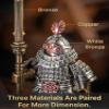 COPPERTIST.WU Jin Iron Soldier Figurine Statue Ornament Craft Collection for Home Living Room Office view 4