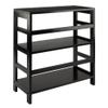 Yardlio Timeless Espresso Shelving Unit with Spacious Compartments for Storage Baskets view 3