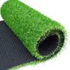 HomeLoft Basics Synthetic Artificial Grass Turf, High Density Faux Grass Turf, Drainage Holes Pet Dog Artificial Grass Mat,Garden Backyard Fake Grass Wedding Rug, 2/3cm Thick, Green view 1