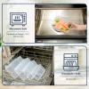 50 PCS Food Storage Containers Set, Plastic Food Containers for Pantry Kitchen Storage and Organization, Microwave and Dishwasher Safe, Leakproof & BPA-Free with Labels Pen(25 Containers & 25 Lids) view 4