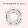 2/3/4/5/6 Tier Revolving Bookshelf Creative 360 Display Rotating Bookcase White Rotating Bookcase Media Display Rack Tower for Living Room Bedroom(Size:46 * 190cm) view 4