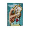 HomeLoft Basics Salvador Dali Print Painting Melting Clock(7) Wall Art Poster Scroll Canvas Painting Picture Living Room Decor Home Framed/Unframed 08x12inch(20x30cm) view 1
