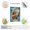 HomeLoft Basics Salvador Dali Print Painting Melting Clock(7) Wall Art Poster Scroll Canvas Painting Picture Living Room Decor Home Framed/Unframed 08x12inch(20x30cm) view 2