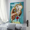 HomeLoft Basics Salvador Dali Print Painting Melting Clock(7) Wall Art Poster Scroll Canvas Painting Picture Living Room Decor Home Framed/Unframed 08x12inch(20x30cm) view 3