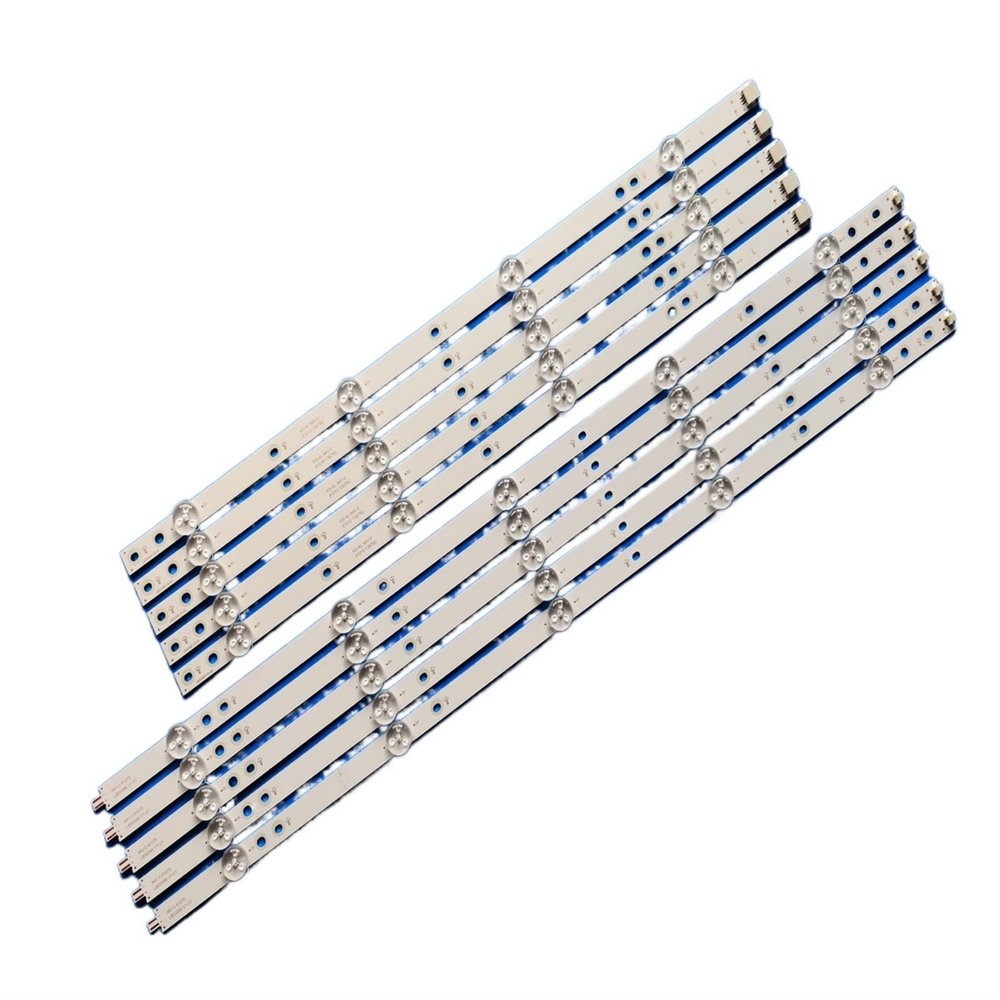 UFDIPLMY LED Backlight Strip Compatible with Philips LB50086 V1_00 V0_00 50PUS6162/12 50PUS6272 50PUS6703 50PUS6753 LB50089 V1 LB50082 V3 15626A