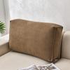 Reading Pillows for Couch,Back Pillow for Sitting in Bed,Support Reading Backrest Wedge Pillow,Decorative Throw Pillows with Removable Velvet Cover for Office Chair Sofa(70x45x12cm(28x18x5inch), B) view 1