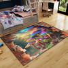 Jiospet Mushroom Area Rug - Mushroom Rug for Girls Room Mushrooms Themed Carpet Sofa Floor Mat Cute Indoor Decor Mats for Playroom, 3x5 Feet view 4