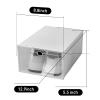 NAIXING 20Pack Large Stackable Shoe Storage Boxes, Ventilated Thickened Design with QuickConnect & NonSlip Features, SpaceSaving Home Organizer for Families view 2