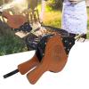 KJAOYU Ergonomic Wooden Fireplace Bellows - Durably Outdoor BBQ & Fire Tool with Comfortable Grip view 3