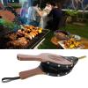 KJAOYU Ergonomic Wooden Fireplace Bellows - Durably Outdoor BBQ & Fire Tool with Comfortable Grip view 4