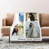 Movie Photo Collage Soft Cozy Warm Wool Carpet Sofa, Office Bed, Car Camping Sofa Cozy Plush Blanket Beach Blanket (Style 07, 40x30) view 3