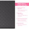 Sdpeia Under Sink Mat 22"14" Waterproof Silicone Cabinet Liner & Sink Protector for Kitchen & Bathroom, Multi-Purpose Organizers Tray for Pets, Laundry, Cat Litter Mat, Black view 2