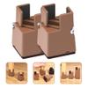 HOLIDYOYO Bed Frame Risers 2pcs Desk Leg Risers 5cm High Bed Blocks 250kg Load Capacity view 2