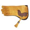 MEDENTRA Falconry Glove Suede Double Skinned Fleece Eagle Birds Hawk Raptor Animal Handling view 3
