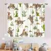 Western Curtains for Bedroom, Rustic Farmhouse Cowboys Riding Horse Wild West Desert Cactus Country Style Blackout Window Drapes Treatments for Living Room Kitchen Home Decor 2 Panels, 84"x63" Inch view 3